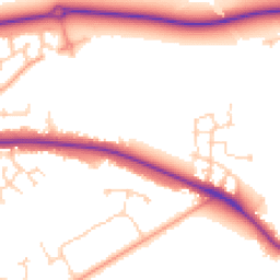 Daytime road noise heatmap for MK40 4ZE