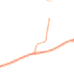 Night-time road noise heatmap for MK41 0AJ