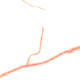 Night-time road noise heatmap for MK41 0AN