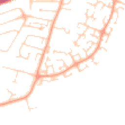 Daytime road noise heatmap for MK41 0AZ