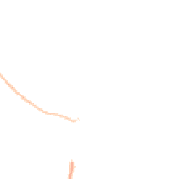 Night-time road noise heatmap for MK41 0BL