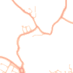 Daytime road noise heatmap for MK41 0JS