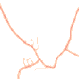 Daytime road noise heatmap for MK41 0LD