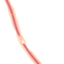 Night-time road noise heatmap for MK41 6AL