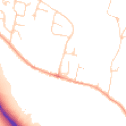 Daytime road noise heatmap for MK41 6DS