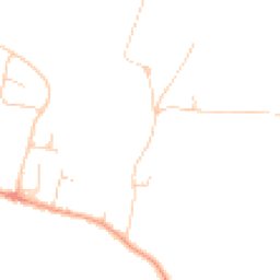 Daytime road noise heatmap for MK41 6ER