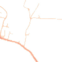 Daytime road noise heatmap for MK41 6ES