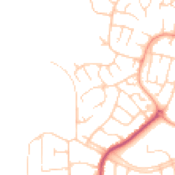 Daytime road noise heatmap for MK41 7AS