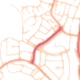 Daytime road noise heatmap for MK41 7BT