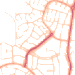 Daytime road noise heatmap for MK41 7BW