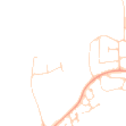 Daytime road noise heatmap for MK41 7PL