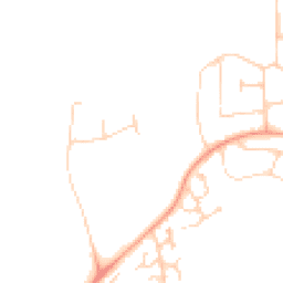 Daytime road noise heatmap for MK41 7PQ