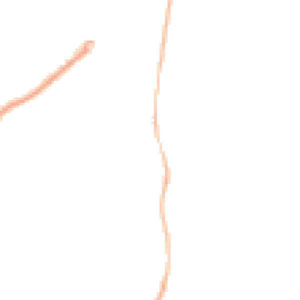 Night-time road noise heatmap for MK41 8DP