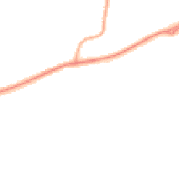 Night-time road noise heatmap for MK41 9SH