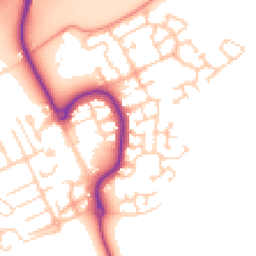 Daytime road noise heatmap for MK42 0AD