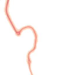 Night-time road noise heatmap for MK42 0AD