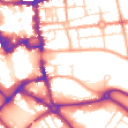 Daytime road noise heatmap for MK42 0AF