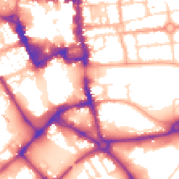 Daytime road noise heatmap for MK42 0AS