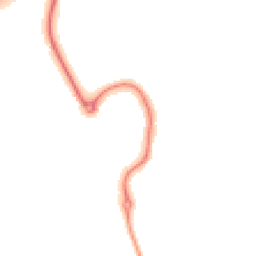 Night-time road noise heatmap for MK42 0BW