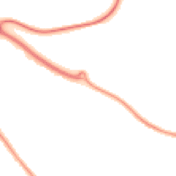 Night-time road noise heatmap for MK42 0BZ