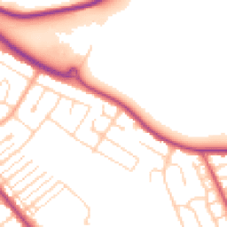 Daytime road noise heatmap for MK42 0DB