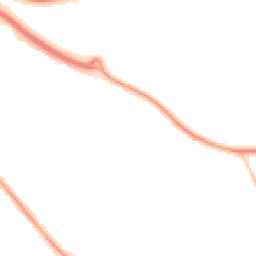 Night-time road noise heatmap for MK42 0DD