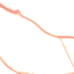 Night-time road noise heatmap for MK42 0DF