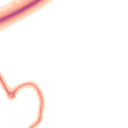 Night-time road noise heatmap for MK42 0DQ