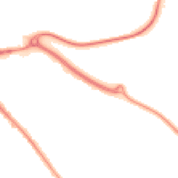 Night-time road noise heatmap for MK42 0DU