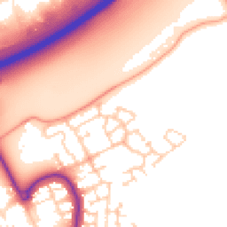 Daytime road noise heatmap for MK42 0DW