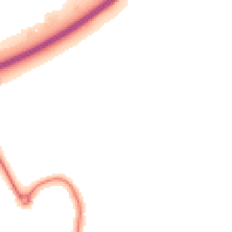 Night-time road noise heatmap for MK42 0DW