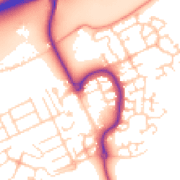 Daytime road noise heatmap for MK42 0GE