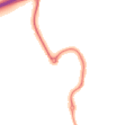 Night-time road noise heatmap for MK42 0GE