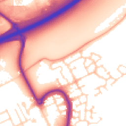 Daytime road noise heatmap for MK42 0GH