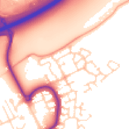 Daytime road noise heatmap for MK42 0GY
