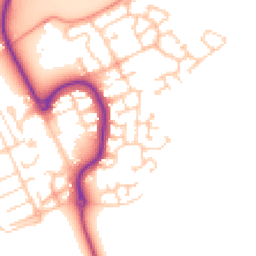 Daytime road noise heatmap for MK42 0GZ