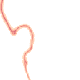 Night-time road noise heatmap for MK42 0GZ