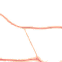 Night-time road noise heatmap for MK42 0HD