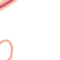 Night-time road noise heatmap for MK42 0JW