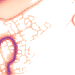 Daytime road noise heatmap for MK42 0PH