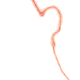 Night-time road noise heatmap for MK42 0QX