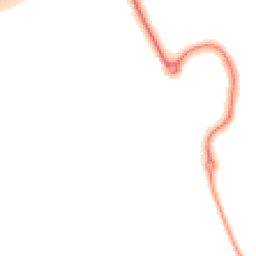 Night-time road noise heatmap for MK42 0SZ