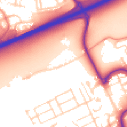 Daytime road noise heatmap for MK42 0TB