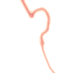 Night-time road noise heatmap for MK42 0TE