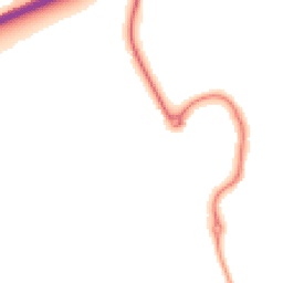 Night-time road noise heatmap for MK42 0TP