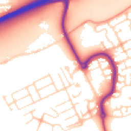 Daytime road noise heatmap for MK42 0UH