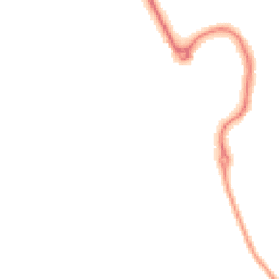 Night-time road noise heatmap for MK42 0UL