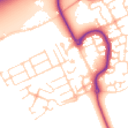Daytime road noise heatmap for MK42 0UP