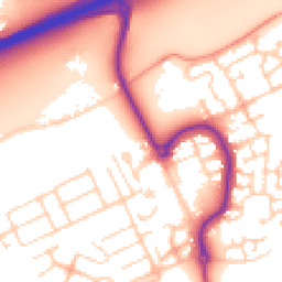 Daytime road noise heatmap for MK42 0XJ