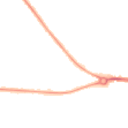 Night-time road noise heatmap for MK42 0YJ